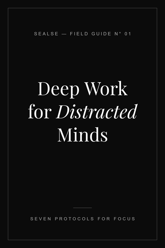 Deep Work for Distracted Minds — ebook cover
